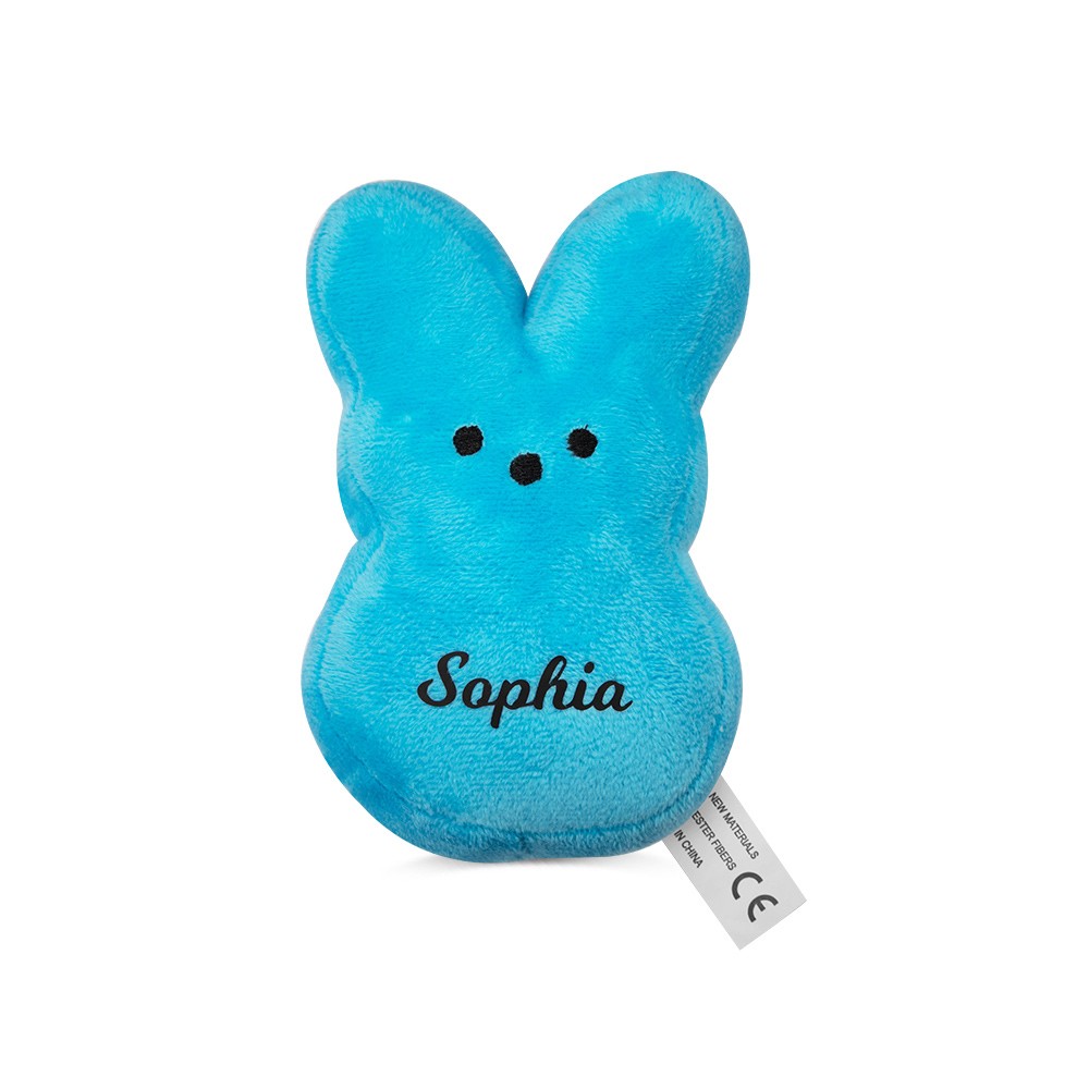 Personalized Name Easter Peeps Bunny Doll