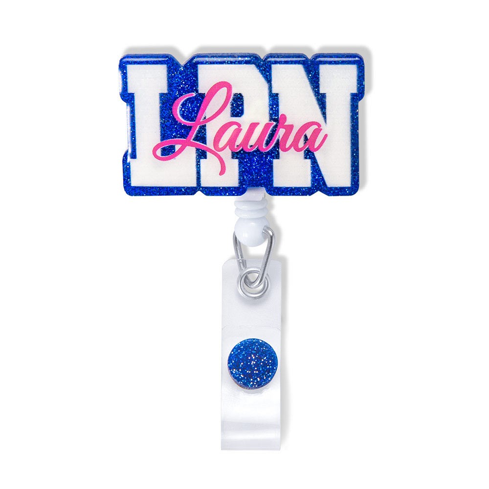 Personalized Name Badge Reel For Medical Staff