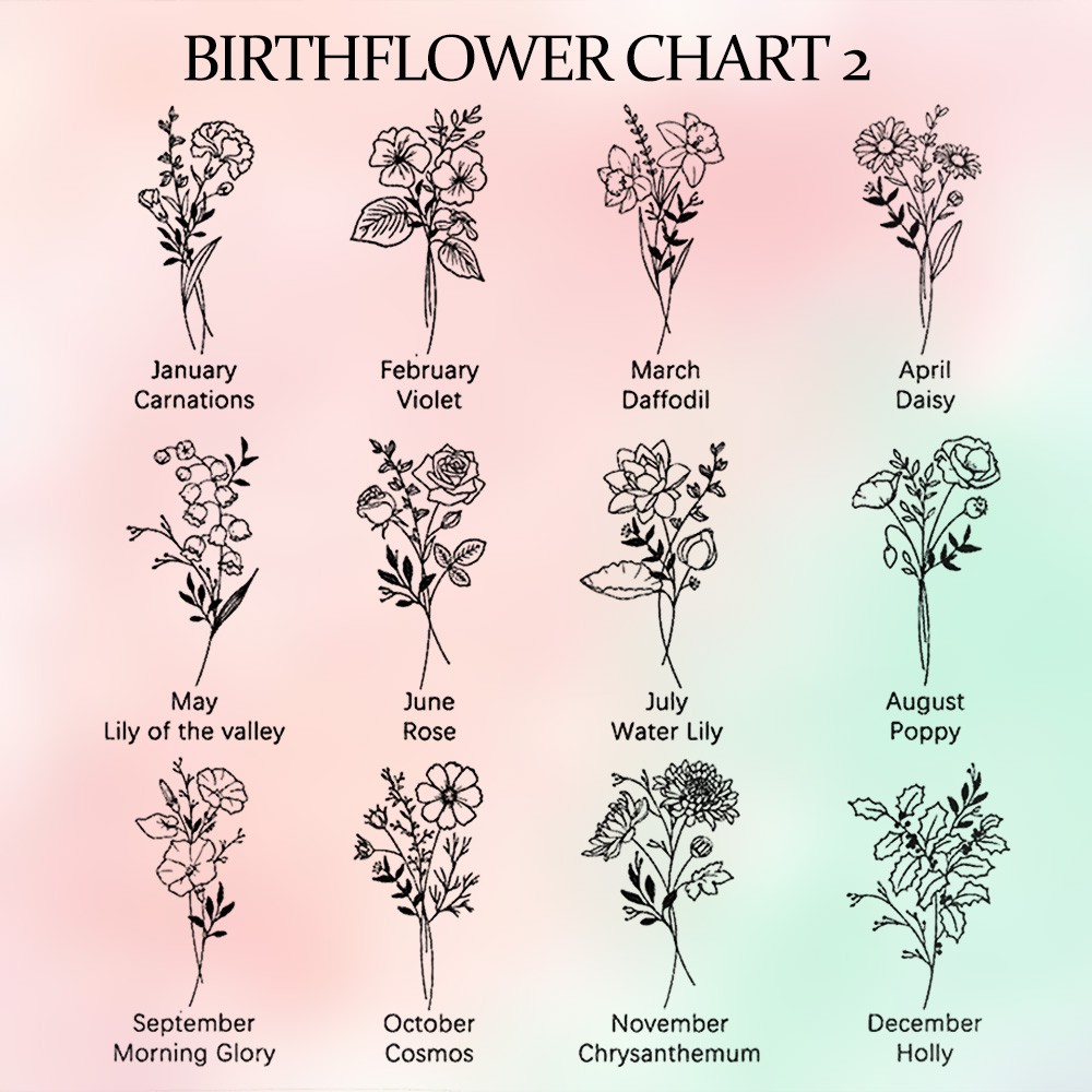 Geburtsblumen-Stil