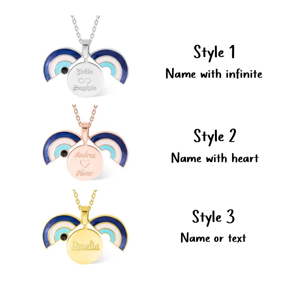 Personalisierte Evil Eye Halskette, Guardian Evil Eye Halskette, Hidden Name Secret Message Evil Eye Anhänger, Talisman Evil Eye, Geschenk für Frauen