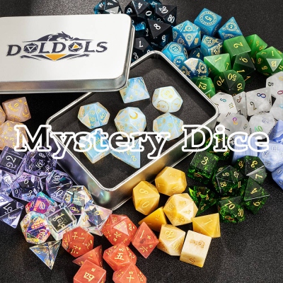 Mystery Gemstone Dice Blind Bags!