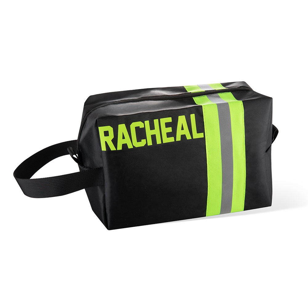 toiletry bag with name