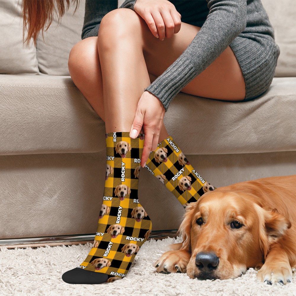 Custom pet socks