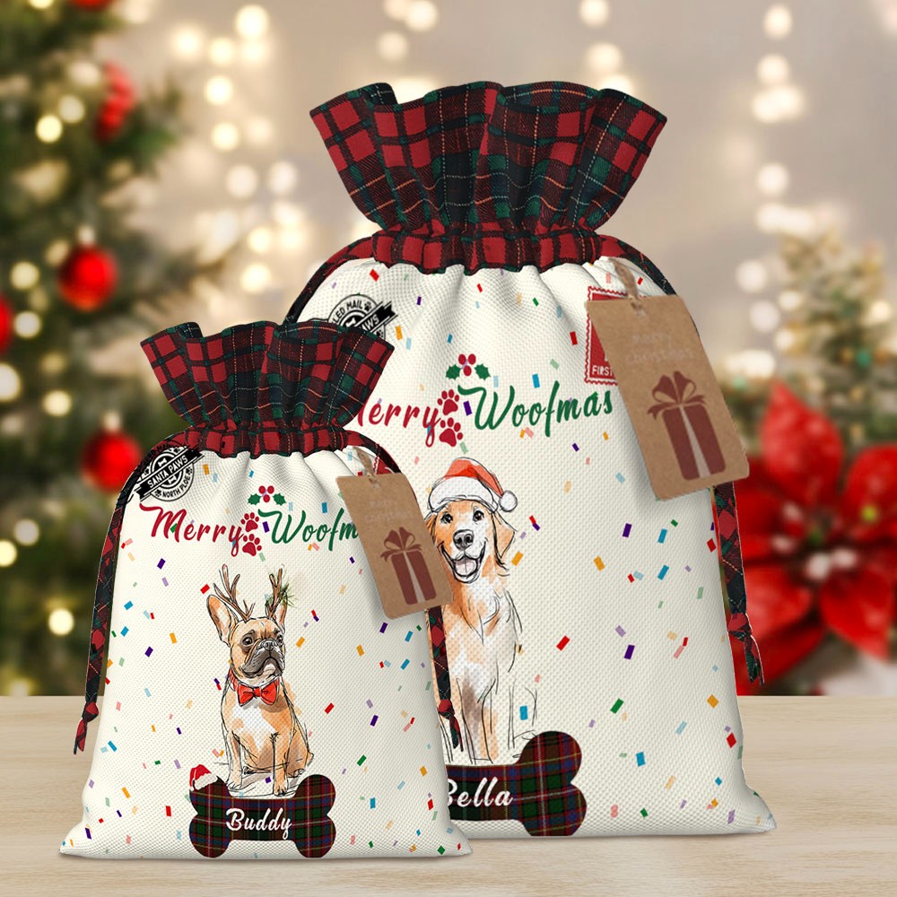 Drawstring Santa Sack