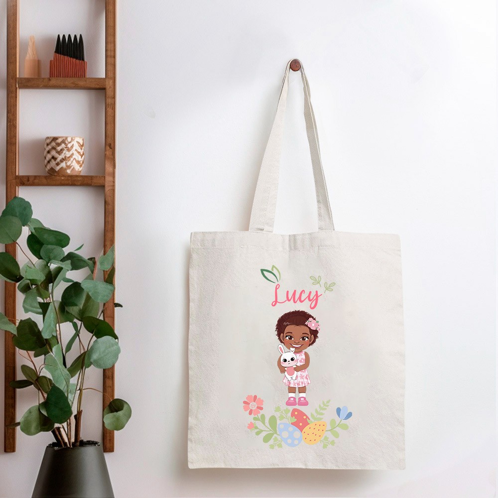 Easter tote bag