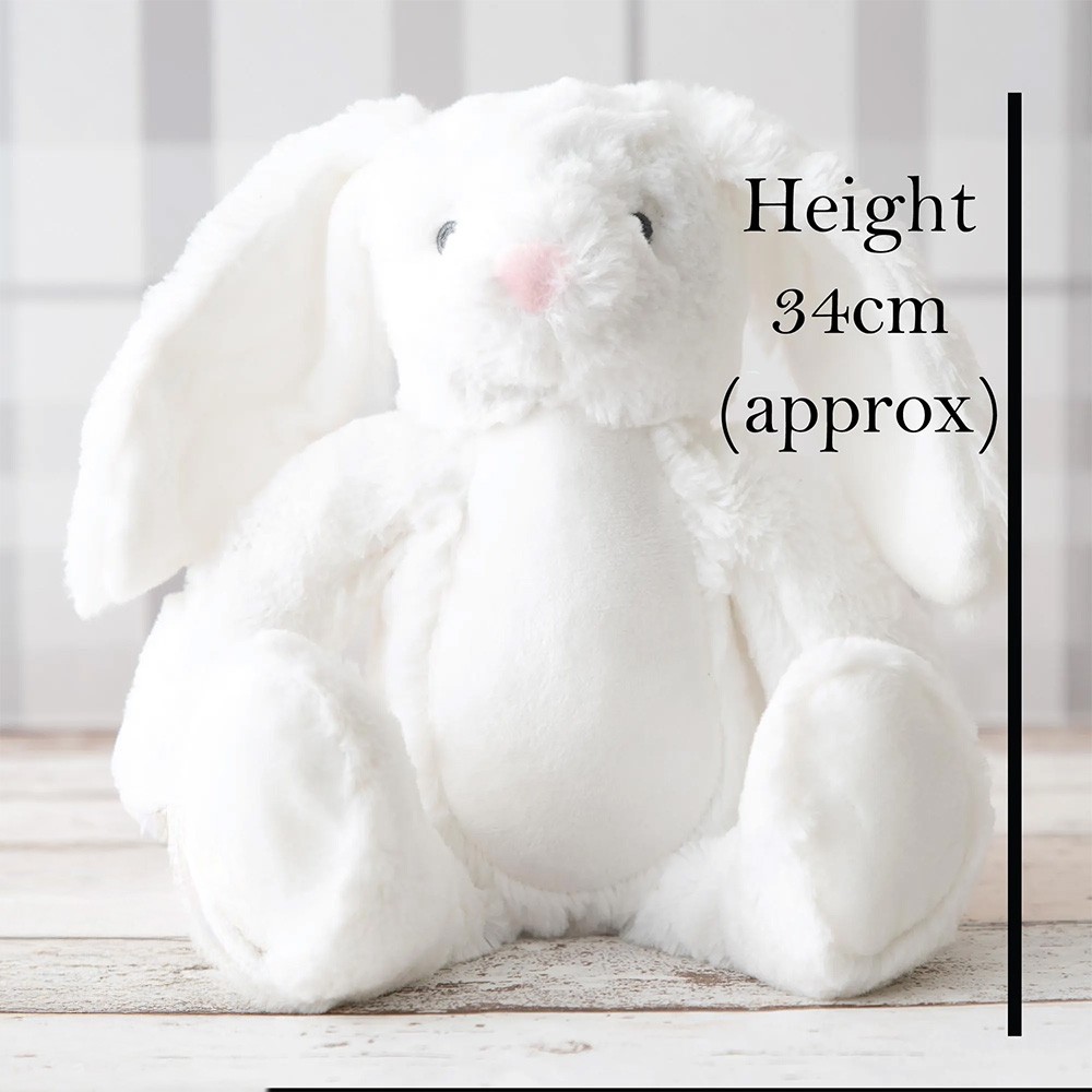 My First Easter Bunny Rabbit Soft Toy Gift - 1st Easter Gift For Baby - Personalised Easter Bunny - Easter Bunny For Child - Easter Keepsake