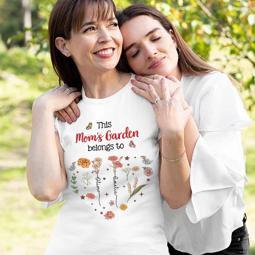 Mom's garden shirt