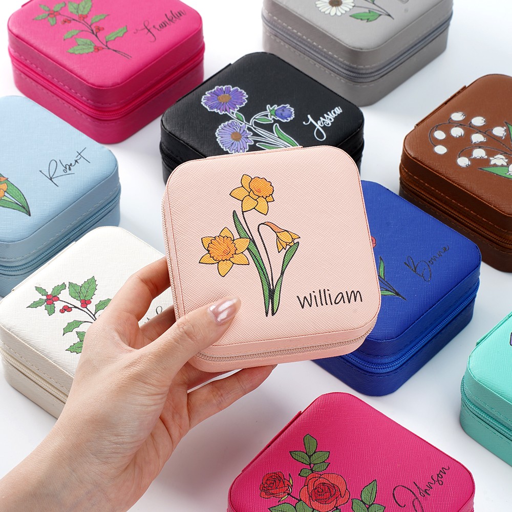 Leather Jewelry Box