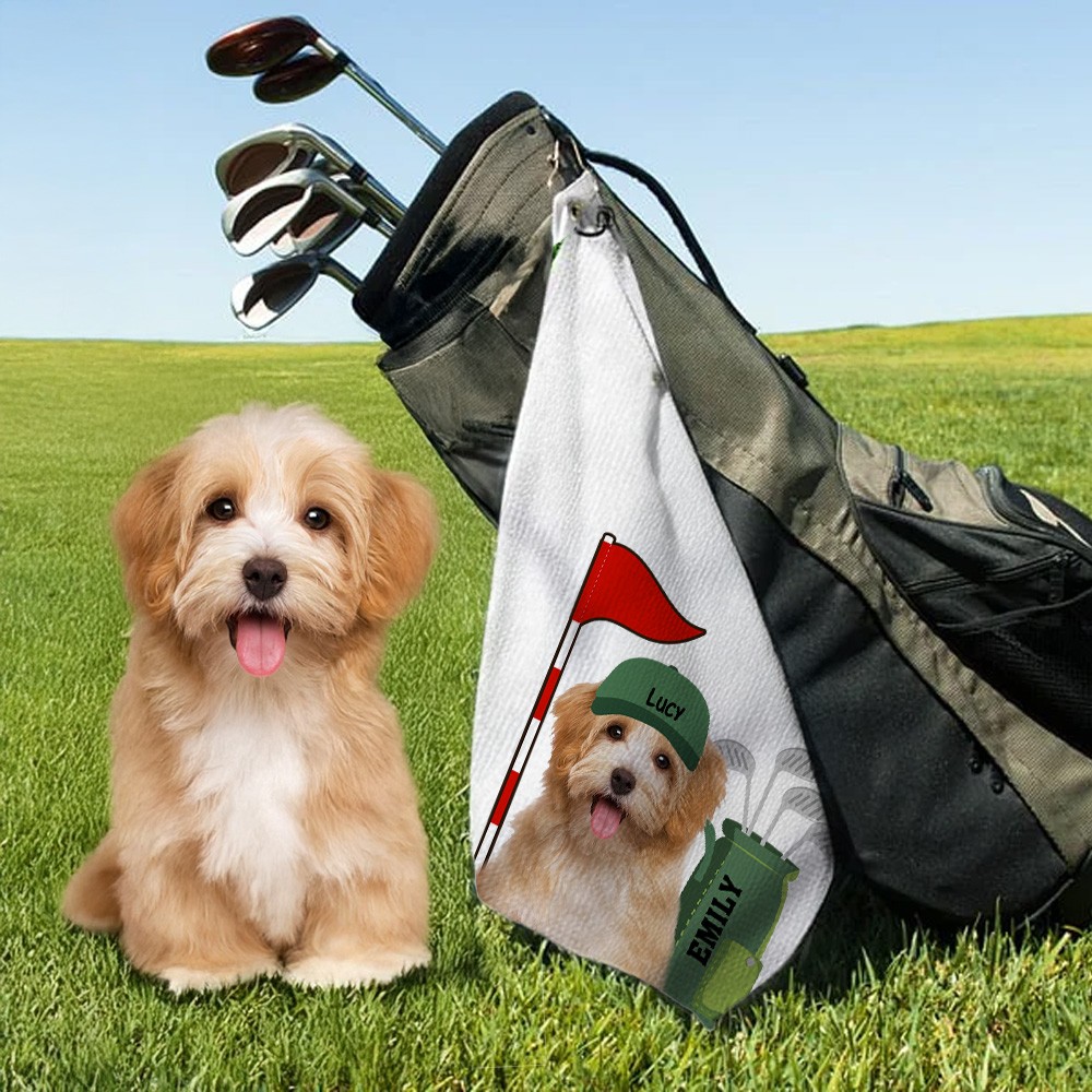 custom golf towel