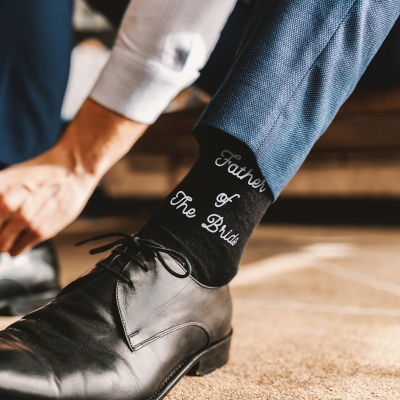 father of the bride sock