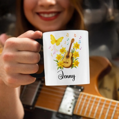mug with color inside