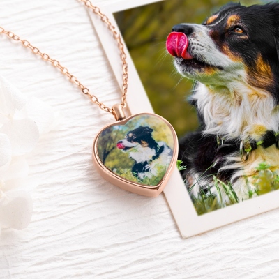 photo urn necklace