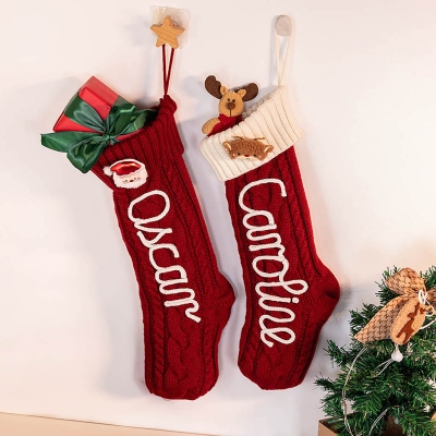 Christmas stocking with name