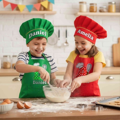 personalized cartoon apron