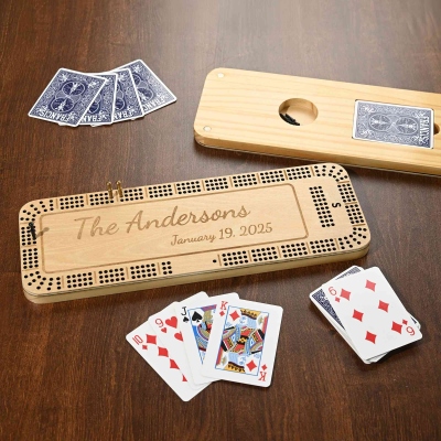 cribbage board set