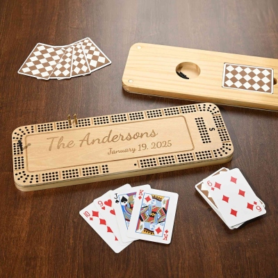 cribbage board set