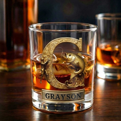 Whisky Glass with Name