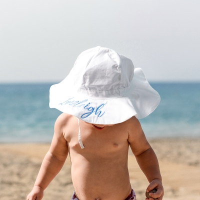 Wide Brim Sun Protective Baby and Toddler Sun Hat