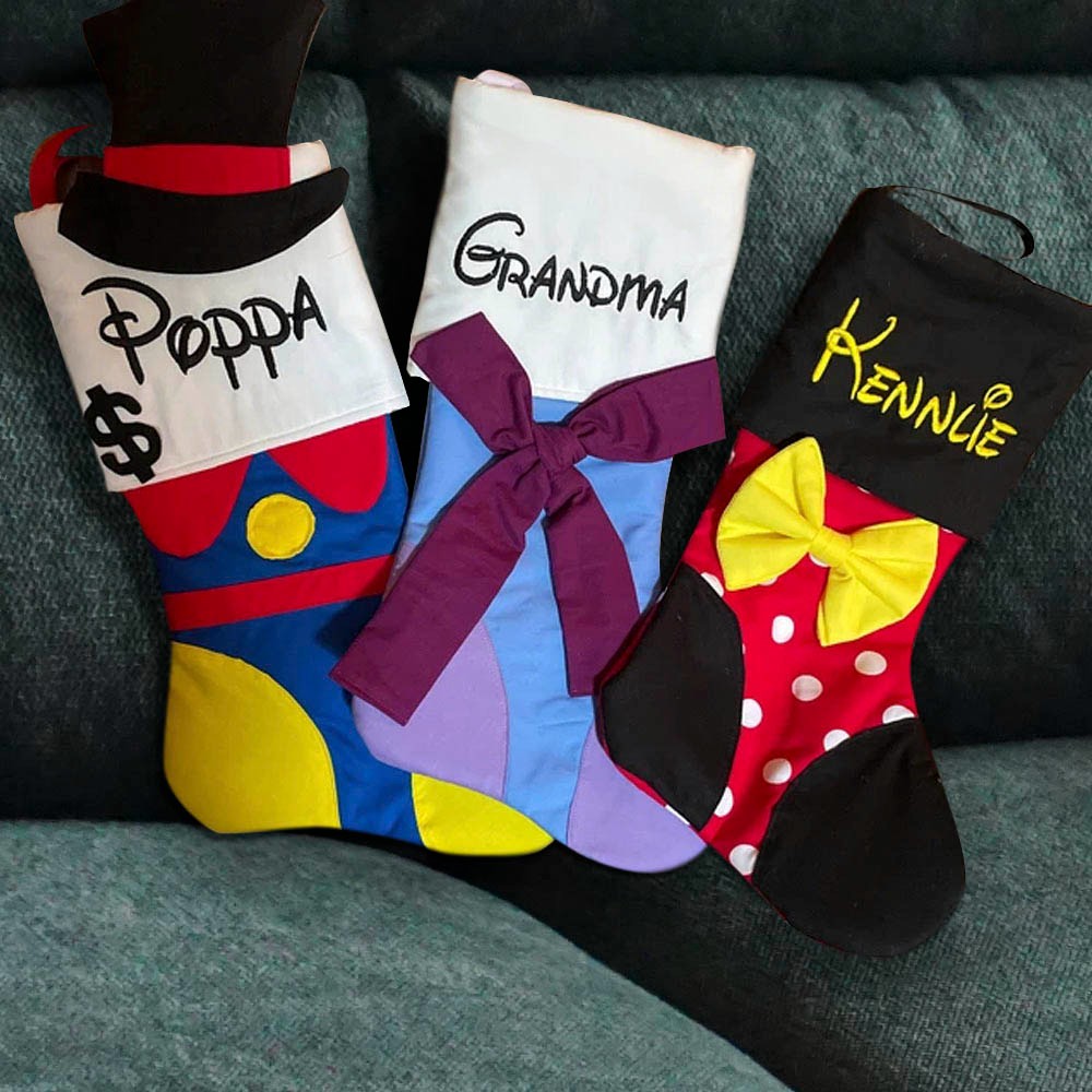 Personalized christmas stockings custom inspired christmas stockings