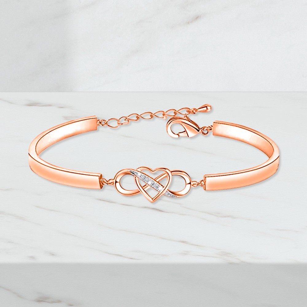 custom infinity bracelet