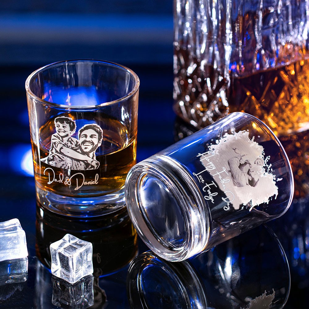 whiskey glass custom