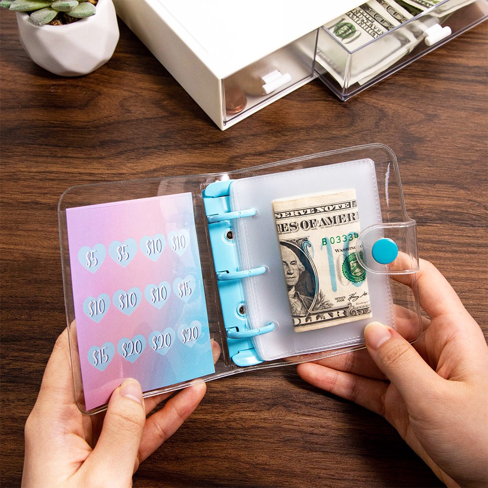 Money Saving Challenge Book, Money Saving Binder With 24 Various Low Income Savings Challenge, Scratch Off Savings Challenges Book With Envelopes, Easy And Fun Way To Save Cash Money