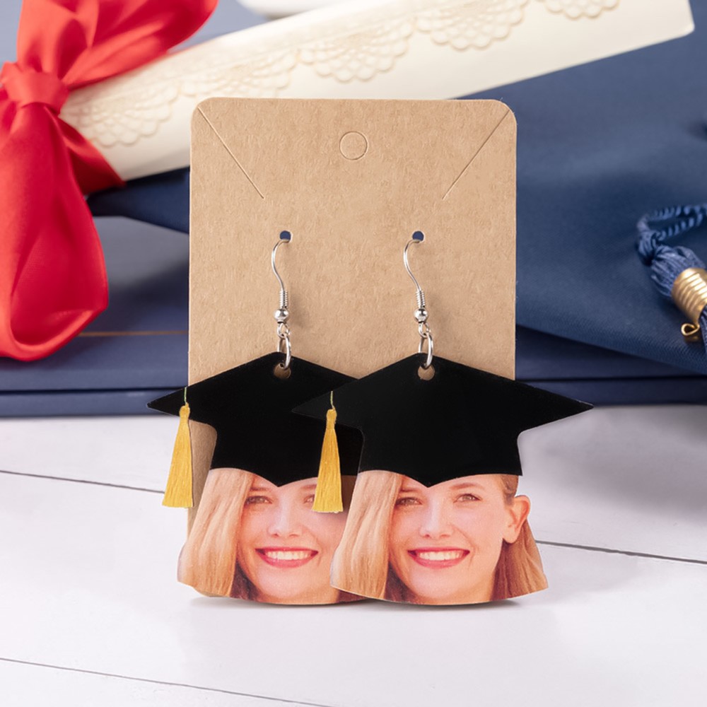 graduation earrings