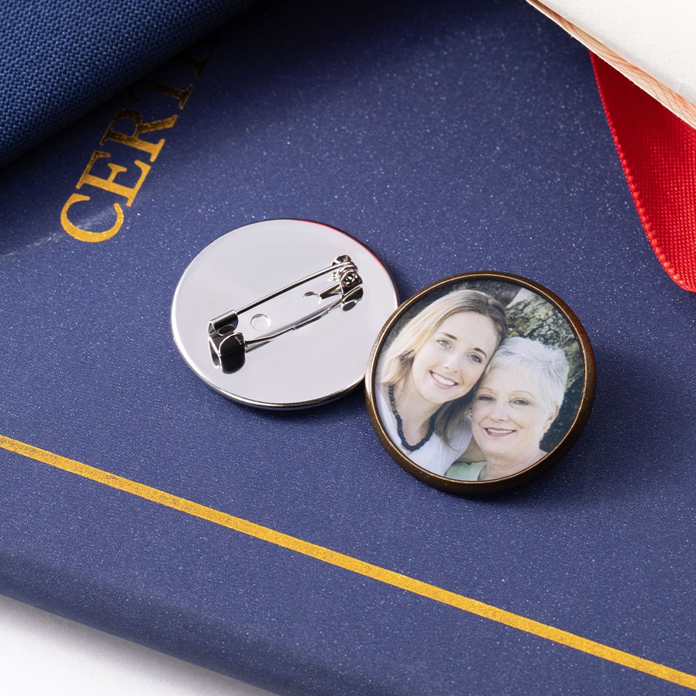 Photo Memorial Pin