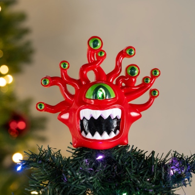 3D Printed Beholder Christmas Tree Ornament, Christmas Tree Decoration, Christmas Monster Christmas Decorations, Ornament For Christmas Tree, DND Gift
