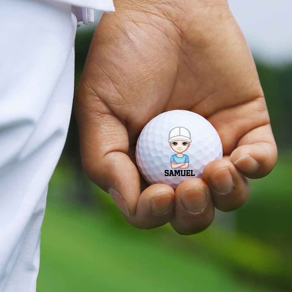 Custom Cartoon Golf Balls