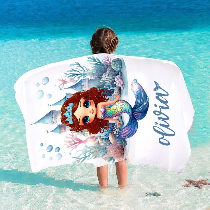 custom beach towel