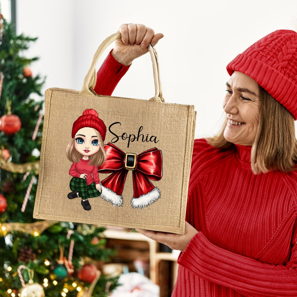 Christmas tote bag