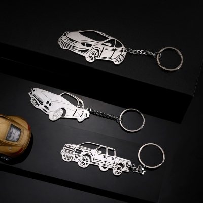 Personalized Car Keychain in Any Model