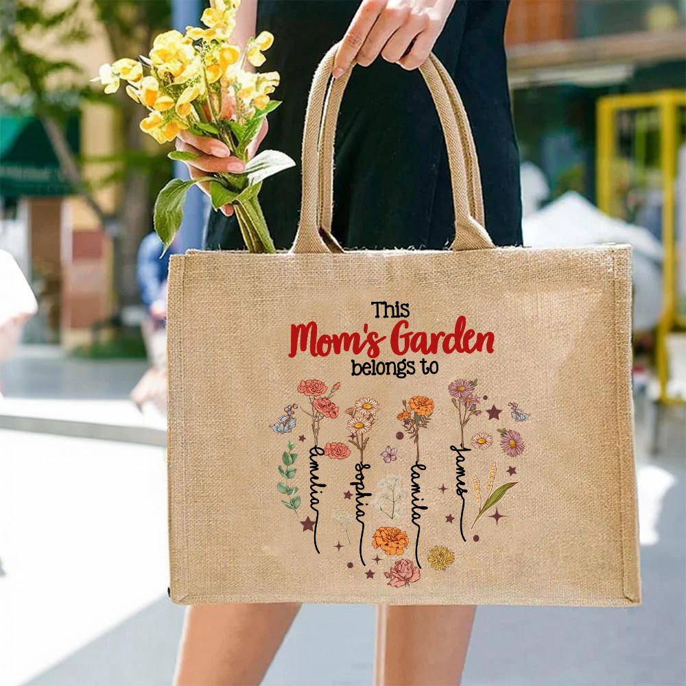 Birthflower Tote Bag