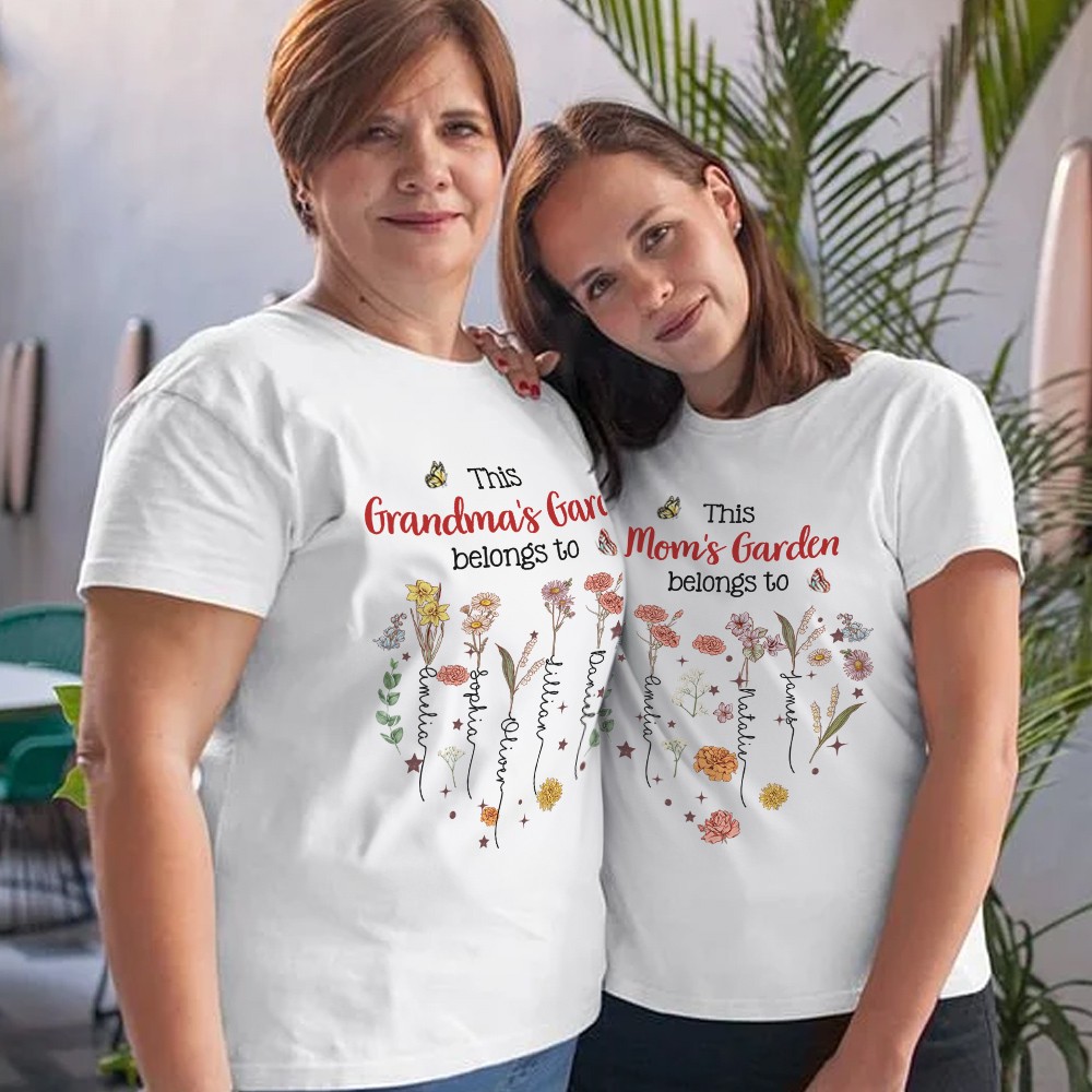 Mother birthflower T-SHIRT