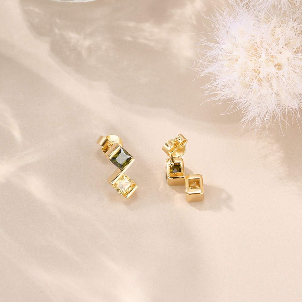 Custom Birthstone earrings