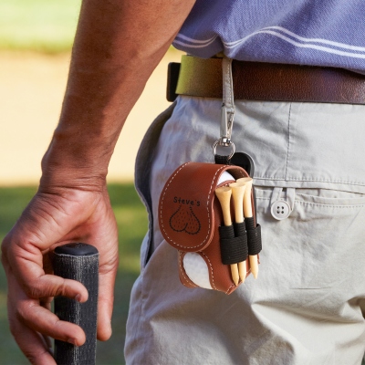 Golf ball bag with name