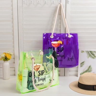 cartoon tote bag