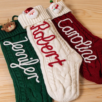 family christmas stocking
