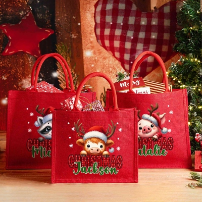 Jute bag with name/initial