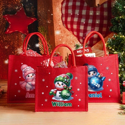 Christmas tote bag