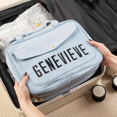 Leather Toiletry Bag