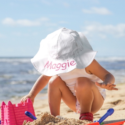 Wide Brim Sun Protective Baby and Toddler Sun Hat