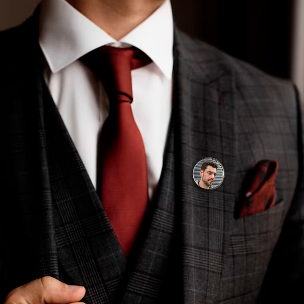 custom lapel pin for men suits