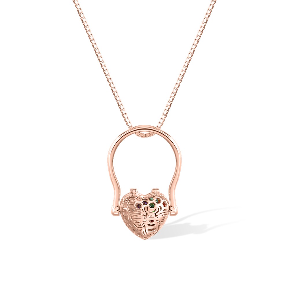 Heart Locket Ring&Necklace