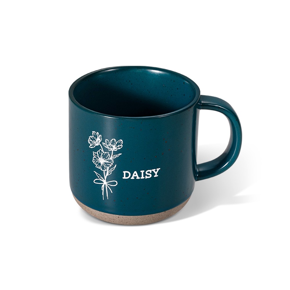 tasse de fleurs de naissance