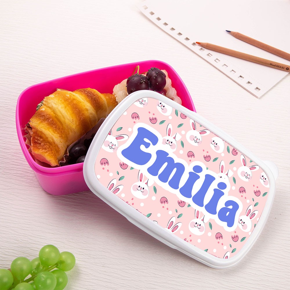 lunch box with name