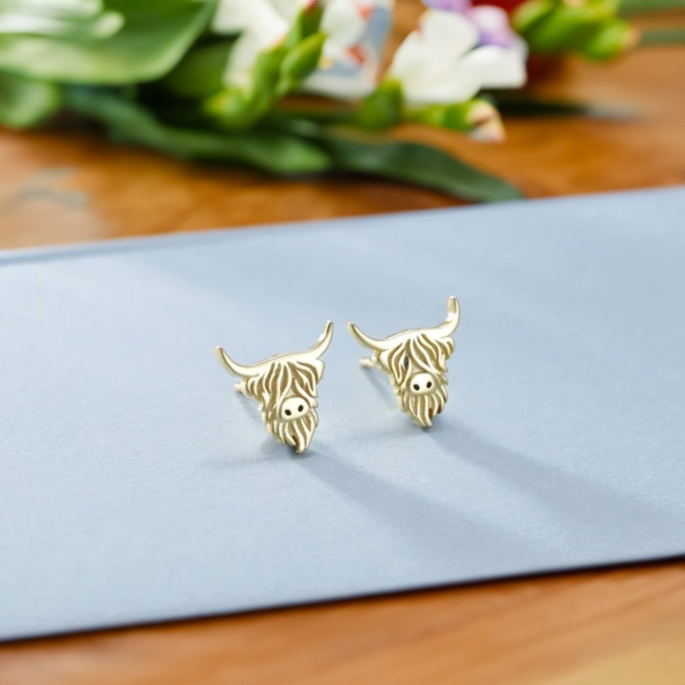 Cow Earrings