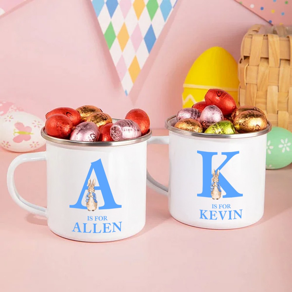 easter name mug