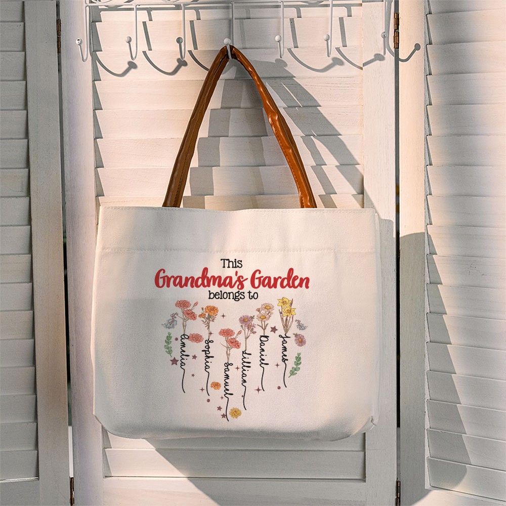 Custom Grandma Tote Bag